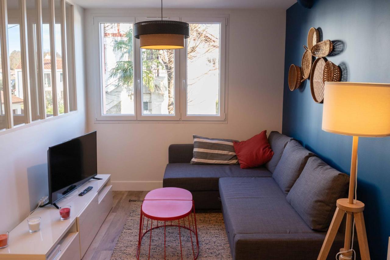 Goxoa - Appartement Au Calme, Centre Ville, Parking - Wifi Hendaye Eksteriør billede