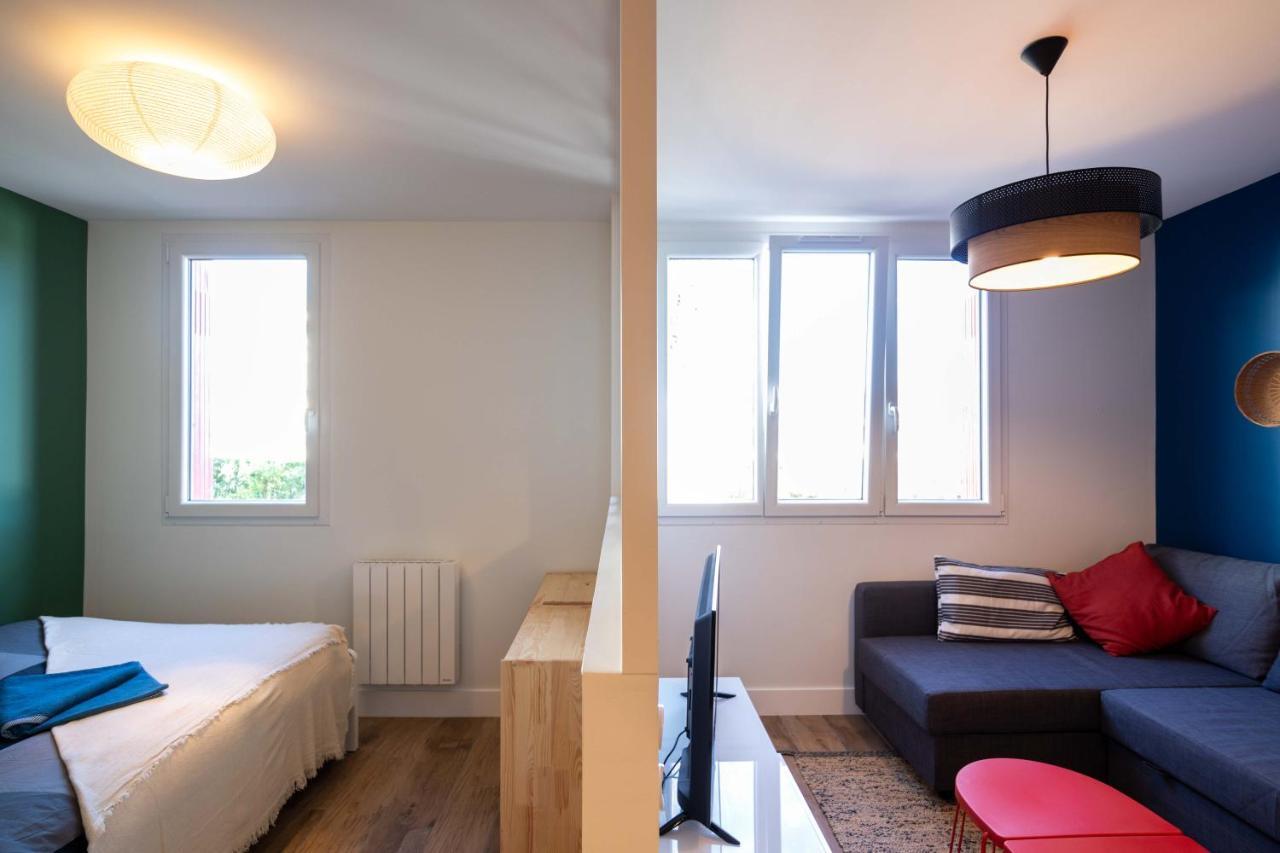 Goxoa - Appartement Au Calme, Centre Ville, Parking - Wifi Hendaye Eksteriør billede